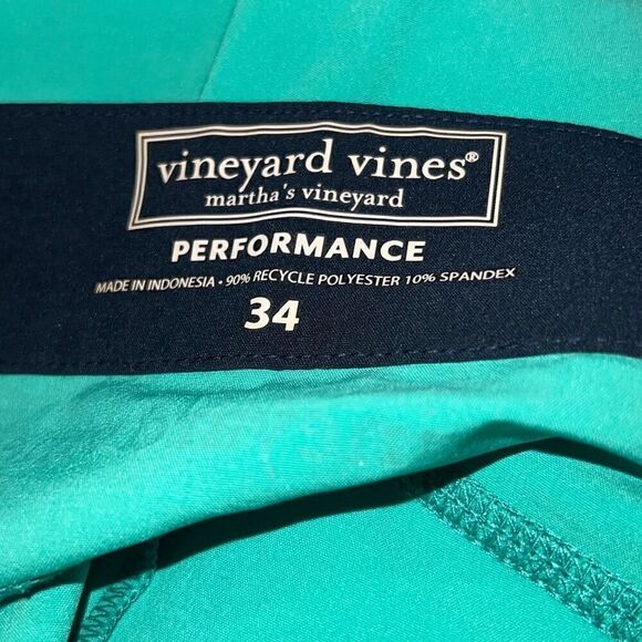 Vineyard Vines Performance Mens Swim Trunks Board Short sz 34 READ Missing Lace - Picture 6 of 6